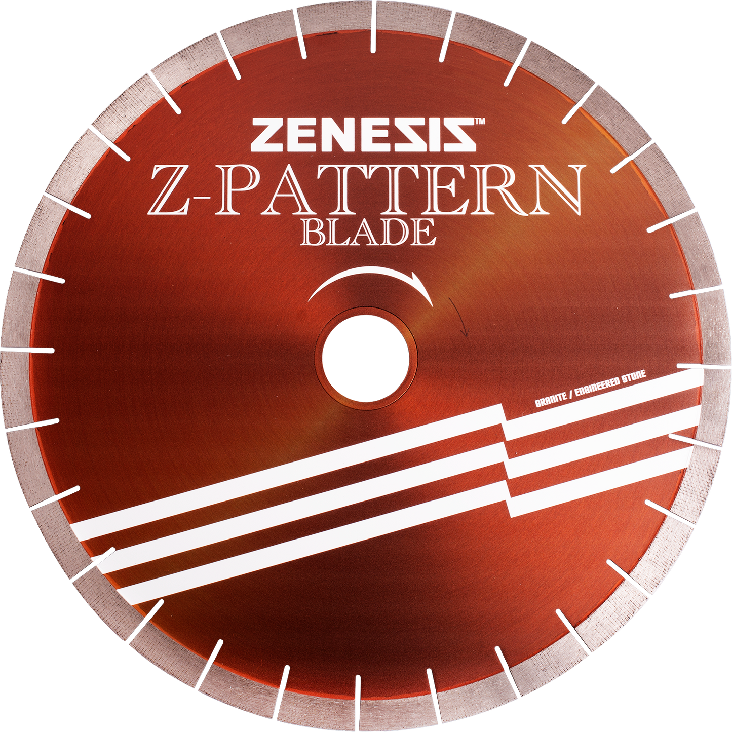 ZENESIS™ Z‐PATTERN RAIL SAW BLADE
